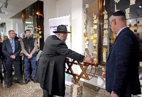 Hanukkah celebration in Kyiv